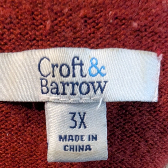 🍁Rust Red Button-Up Cardigan🍁 - Picture 3 of 6